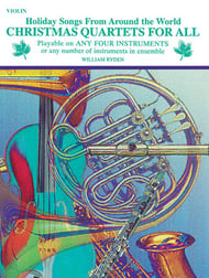cover Christmas Quartets for All Violin cover